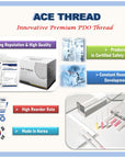 ACE PDO thread - 360R Bidirection Cog Cannula W type (100pcs)