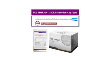 PCL ACE PDO thread - 360R Bidirection Cog Cannula W type(20pcs)