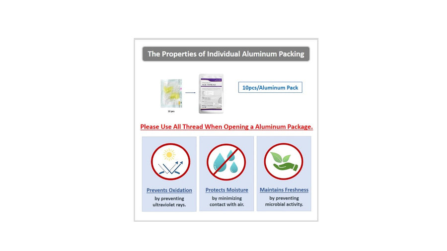 PCL ACE PDO thread - Mono Screw (400 pcs) - 12Sizes